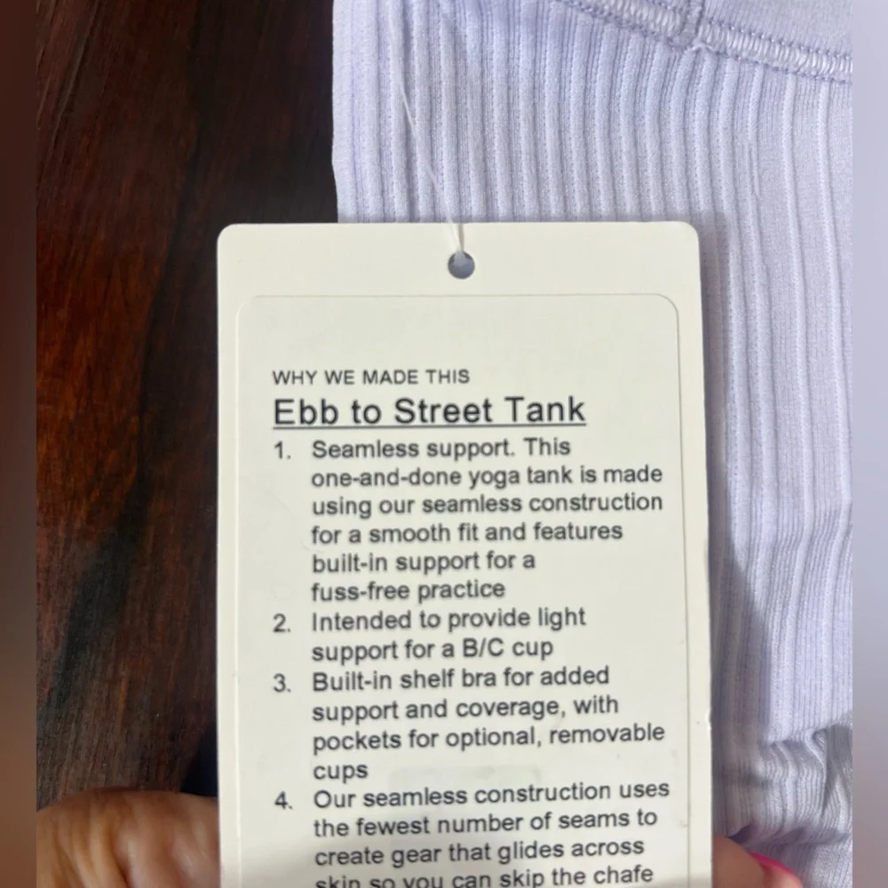 New ebb to street tank